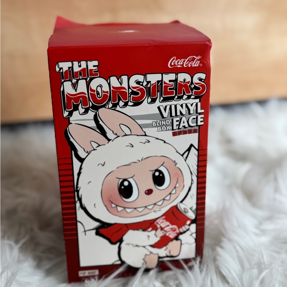Coca-Cola Red Packaging Box Labubu limited edition